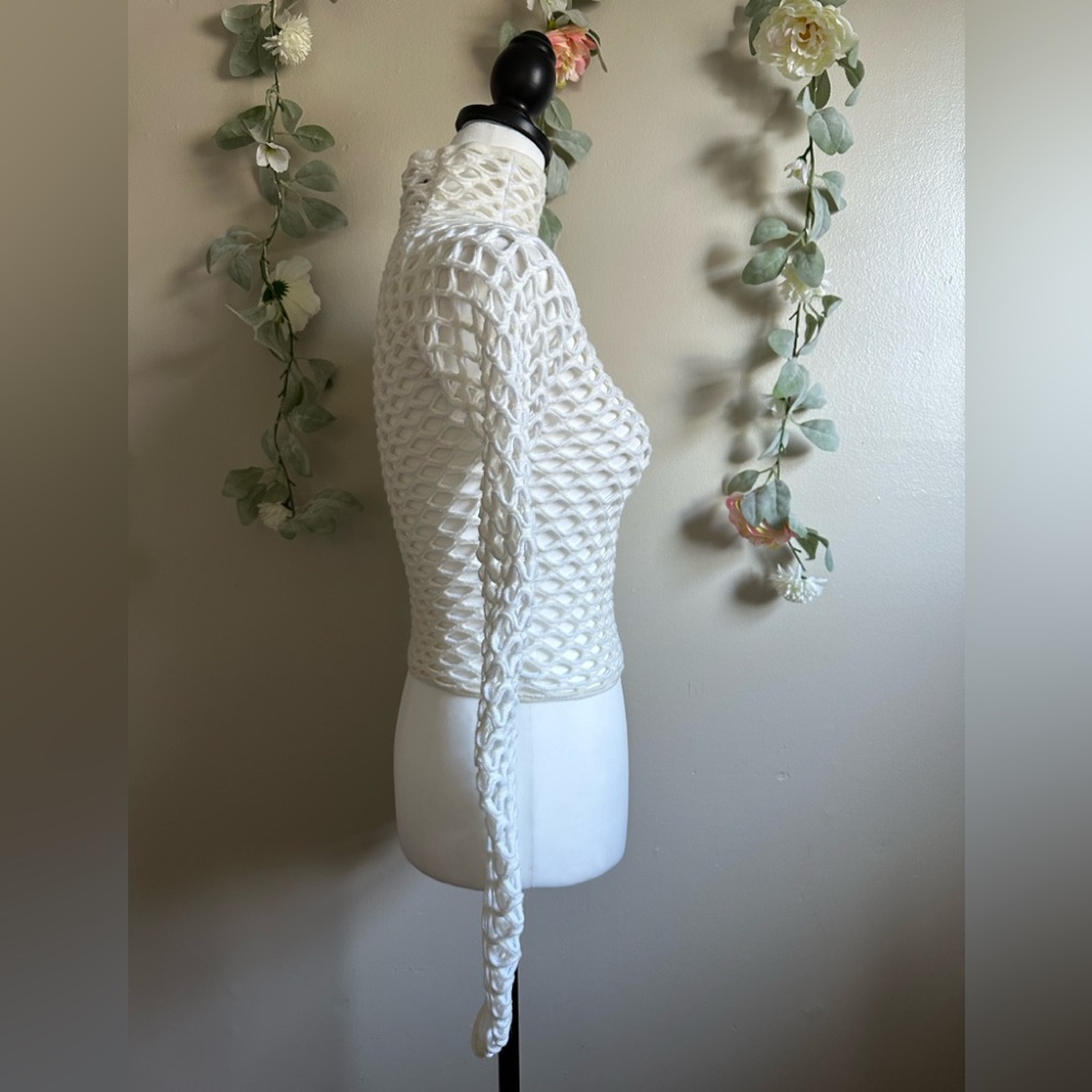 Alaia Cage High-Neck Top - Picture 4 of 9